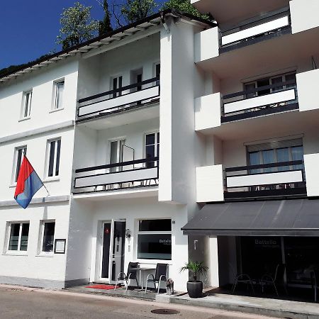 Hotel Garni Battello Melide Exterior photo