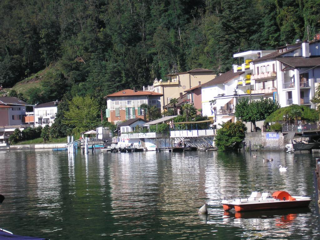 Hotel Garni Battello Melide Exterior photo