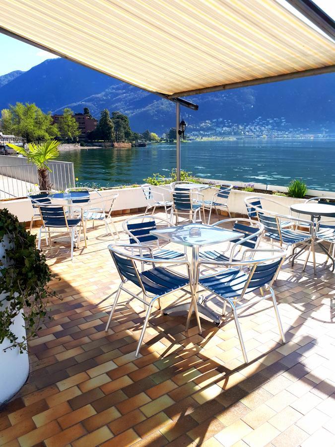 Hotel Garni Battello Melide Exterior photo