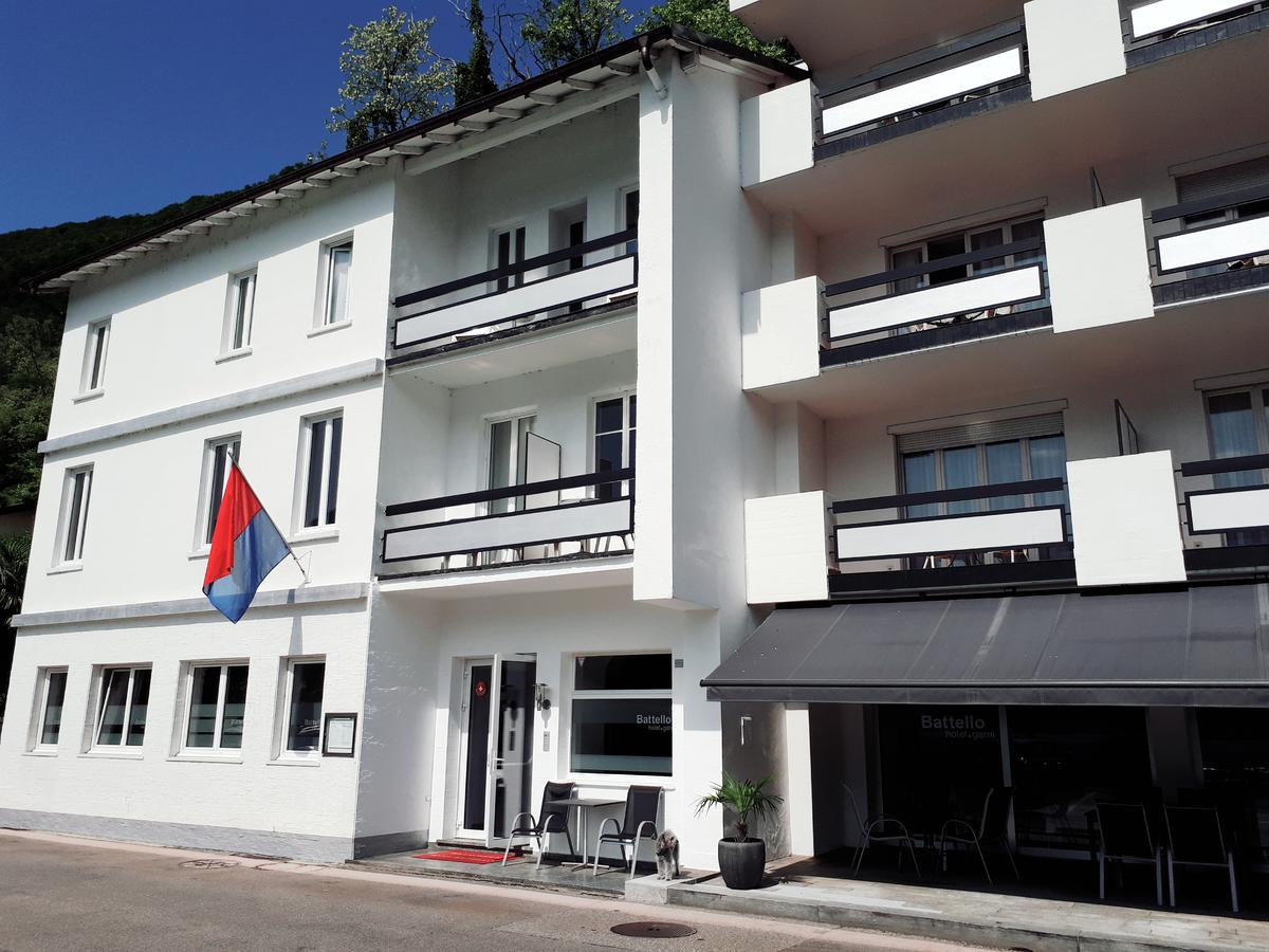 Hotel Garni Battello Melide Exterior photo